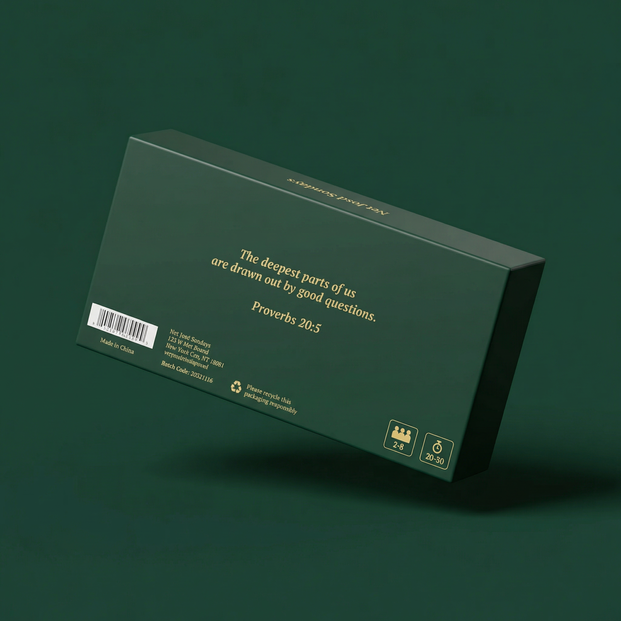 Not Just Sundays — The Conversation Game for Real Faith